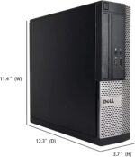 Dell OptiPlex Computer Desktop PC, Intel Core i5 3rd Gen 3.2 GHz, 16GB RAM, 2TB HDD, New 22 Inch LED Monitor, RGB Keyboard and Mouse, WiFi, Windows 10 Pro (Renewed) - Image 6