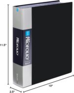 Itoya Original Art ProFolio 8.5x11 Black Art Portfolio Binder with Plastic Sleeves with 180 Pages - Portfolio Folder for Artwork with Clear Sheet Protectors - Presentation Book for Art Display - Image 9