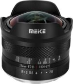 Meike 7.5mm F2.8 Large Aperture Ultra Wide Circular fisheye Lens Manual Focus Lens Compatible with Compatible with Panasonic Lumix Olypums M43 Mount Mirrorless Cameras GH4 GH5 GH6 - Image 2