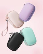 Camera Case for Digital Camera CAMKORY DC403 FHD 1080P/ KODAK PIXPRO FZ55/ FZ45/ STUOGYUM DC402-AF, SD Card Storage Travel Carry Cute Case Bag Small (Pink) - Image 8