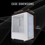 Thermaltake LCGS Quartz i1460 Gaming Desktop (Intel Core™ i5-14400F, ToughRam DDR4 3600Mhz 16GB RGB Memory, NVIDIA GeForce® RTX 5060, 1TB NVMe M.2, WiFi, Windows 11) S2QT-B760-560-LCS - Image 6
