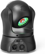 U`King Moving Head Dj Light,30W Double Sided Disco Ball Parties Light with Kaleidoscope and Stage Lighting by DMX and Sound Activated Control Spotlight for Club,Wedding,Live Show,Bar(1-Pack) - Image 4