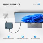 Mini PC E3, Intel Twin Lake N150 Mini Computers Full-Featured USB-C, 16GB DDR4 RAM, 512GB NVMe SSD, 4K Triple Display, 2.5G Gigabit Ethernet Desktop Computers for Office Business - Image 7