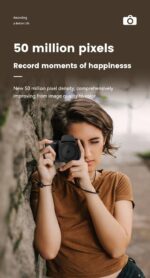 50MP Compact Digital Camera with 2.2'' Flip Screen, 180° Rotation – Small Vlogging Camera for Travel & Daily Use, Lightweight & Portable, Ideal for Beginners & Content Creators - Image 4