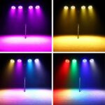 Par Lights LED Stage Lights, U`King 12Wx18 RGBW Uplight Stage Lighting Effect by DMX and Sound Activated Control Wash Light for Wedding Parties Church Club DJ Live Show - Image 4