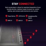 Skytech Blaze4 Mini Gaming PC Desktop, Ryzen 7 5700 3.7 GHz (4.6GHz Turbo Boost), NVIDIA RTX 4060 8GB GDDR6X, 1TB SSD, 16GB DDR4 RAM 3200, 650W Gold PSU, Wi-Fi, Win 11 Home - Image 8