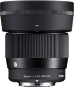 Sigma 56mm for E-Mount (Sony) Fixed Prime Camera Lens, Black (351965) - Image 6