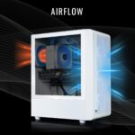 Thermaltake LCGS Quartz i1460 Gaming Desktop (Intel Core™ i5-14400F, ToughRam DDR4 3600Mhz 16GB RGB Memory, NVIDIA GeForce® RTX 5060, 1TB NVMe M.2, WiFi, Windows 11) S2QT-B760-560-LCS - Image 4