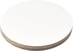 DecoPac Round Cake Board, Waxed Greaseproof finish, Sturdy Corrugated Cake Board, Pack of 6, White - 10 Inch - Image 8