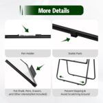 Double Sided Magnetic Whiteboard with Stand, 36"x24" Portable Flipchart Easel Stand Foldable Dry Erase Board, Height Adjustable 360° Rotating for Home Office, Classroom Teaching, Presentations - Image 10