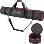 MagicLine Tripod Carrying Case Bag 41x7.9x7.9inch, with 2 Outer Pockets+1 Inner Pocket+3 Inner Compartments, Padded Carry Case for Light Stands,Mic Stands,Tripods,Monopods - Image 2