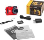 Kodak PIXPRO WPZ2 Rugged Waterproof Shockproof Digital Camera 16MP 4X Optical Zoom 1080P Full HD Video, 2.7" LCD (Red) Bundle with Camera Case, SanDisk 32GB microSDHC Card (4 Items) - Image 10