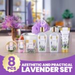 Spa Gifts for Women - Spa Luxetique Bath Baskets for Women, 8 Pcs Lavender Bath Sets with Bubble Bath, Lotion, Birthday Sets, Mothers Day Gifts for Mom - Image 3