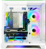 LXZ Gaming PC Desktop - Ryzen 5 5500 | GeForce RTX 3050 6GB | 16GB DDR4 | 1TB NVME SSD | DP/HDMI/DVI, Prebuilt Tower Computer for Gaming, Home and Office (White) - Image 5