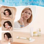 Dallfoll Birthday Gifts for Women, Self Care Gifts, Luxury Spa Gift Basket, Relaxation Bath Sets, Get Well Soon Gifts Package with Flannel Blanket, Tumbler, Ladies Pamper Gifts for Mom, Wife, Friends - Image 8