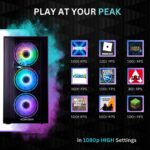 NOVATECH Phantom - Prebuilt Gaming PC Desktop Computer - RTX 3050 - Intel i7 Xeon 3.5GHz - 16GB RAM - 512GB M.2 SSD WiFi/BT, Win 11 Pro - Gaming Computer Tower, Pre Built PC Gaming - 1 Year Warranty - Image 4