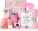 Birthday Gifts for Women, Self Care Get Well Soon Gifts, Relaxing Spa Gift Basket Care Package w Cooling Eye Mask, Valentines Mothers Day Christmas Gifts for Mom Wife Girlfriend Friends Her - Image 2