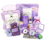 Gifts for Women Spa Basket, Lavender Spa Gift Basket,16 Pcs Self Care Package for Women, Mom, Wife, Girlfriend, Sister, Unique Get Well Sets for Birthday, Mother's Day, Christmas, Valentine's Day - Image 2