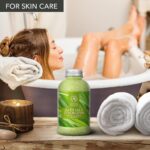 Bath Salts w/Natural Essential Lemongrass Oil 21.16 oz - Sea Salt Bath for Good Sleep - Bathing - Body Care - Wellness - Beauty - Relaxation - Aromatherapy - Spa - Bath Supplement - Image 8