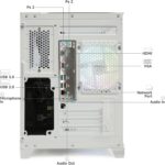 LXZ Desktop PC Computer Ryzen 5-5600GT 8 core 3.6GHz, 16G DDR4 RAM, 512G NVME SSD, Tower Computer with 400W Power Supply for Working, Home and Office (White) - Image 4