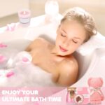 Birthday and Get Well Gifts for Women - Relaxing Spa Care Package With Luxury Flannel Blanket, Light-Up Rose Flower - Unique Self Care Gift Basket for Mom, Wife, Friends - Image 6