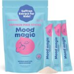 JoySpring Pixie Sticks with Saffron & GABA for Kids | Mood Balance Supplements for Kids | Sugar-Free Powder Candy or Water Flavor Powder (25 Servings) - Image 2