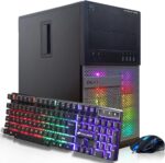 Dell Optiplex 7020 Gaming Desktop PC - Intel Core i7 4th Gen 3.4GHz, NVIDIA GeForce GT 1030 2GB, 16GB RAM, 512GB SSD, HDMI, DVI, VGA, New Keyboard, Mouse, Wi-Fi, Windows 10 Professional(Renewed) - Image 2