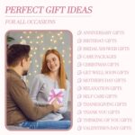 Spa Gifts for Women Bath and Body Gift Basket Mothers Day Gifts Rose Home Spa Set Self Care Gifts for Mom Sister Her Wife Birthday Gift for Women Spa Kit Care Package Thank You Gifts - Image 6