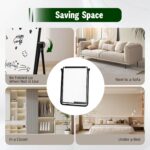 Double Sided Magnetic Whiteboard with Stand, 36"x24" Portable Flipchart Easel Stand Foldable Dry Erase Board, Height Adjustable 360° Rotating for Home Office, Classroom Teaching, Presentations - Image 8