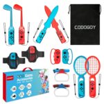 Switch Sports Accessories - CODOGOY 12 in 1 Switch Sports Accessories Bundle for Nintendo Switch Sports,Family Accessories Kit Compatible with Switch/Switch OLED Sports Games - Image 2