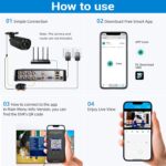 1080P 8CH Surveillance DVR Recorder H.265+ Standalone 4-in-1 CCTV Digital Video Recorder DVR for Security Camera Home Surveillance System, Mobile APP & PC Remote (No Hard Drive) - Image 9