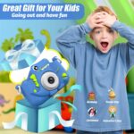 Upgrade Dinosaur Kids Camera, Christmas Birthday Gifts for Girls Boys 3-12, 1080P HD Selfie Digital Video Camera for Toddlers, Cute Portable Little Girls Boys Gifts Toys for 3 4 5 6 7 8 9 Years Old - Image 5