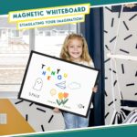 Double Sided Magnetic White Board，36"x24" Dry Erase Whiteboard for Wall with Black Aluminum Frame Presentation Board for School, Office and Home - Image 8