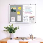 Combination Magnetic Whiteboard & Fabric Board,Dry Erase Board Bulletin Board 36x24inches Combo Vision Board for Wall,Home,School,Office - Image 10