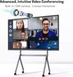 JAV Smart Board, 65'' 4K UHD Interactive Whiteboard, All in One Smartboard for Office, Digital Smart Whiteboard Built in Dual System and 13MP Camera for Classroom (Wall Mount Included) - Image 7