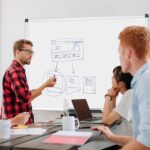 VIZ-PRO Magnetic Dry Erase Board, 48 X 24 Inches, Silver Aluminium Frame - Image 8