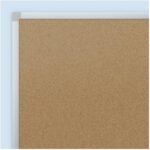 Mead Classic Cork Bulletin Board, 24" x 18", Corkboard, Aluminum Frame (85360) - Image 5