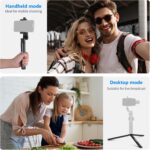 NEEWER Mini Metal Tripod, Table Stand, Desktop Compact Tripod Compatible with Crane M2, Smooth Q2, Gimbal Grip Stabilizer and All Cameras - Image 6