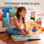 Cali’s Books The Three Little Pigs | infinibook Storytelling Toy + Reader | Read-Aloud E-Reader with Games | Recordable Interactive Storybook for Kids 3-6 | Screen-Free Educational Gift - Image 4