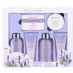 Spa Gifts for Women, Lavender Gift Set, Body & Earth 6 Pcs Bath Gift Sets, Self Care Gifts, Birthday Gifts for Women, Relaxing Spa Set,Christmas Gifts - Image 2