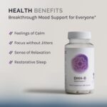 DHH-B Mood Support Supplement - 20x More Potent Than Standard Magnolia Bark Extract - Promote Relaxation, Calm, Cognitive Clarity & a Healthy REM Sleep Cycle (30 Capsules) - Image 3