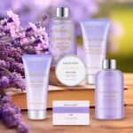 Spa Gifts for Women, Lavender Gift Set, Body & Earth 6 Pcs Bath Gift Sets, Self Care Gifts, Birthday Gifts for Women, Relaxing Spa Set,Christmas Gifts - Image 3
