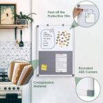Combination Magnetic Whiteboard & Fabric Board,Dry Erase Board Bulletin Board 36x24inches Combo Vision Board for Wall,Home,School,Office - Image 6