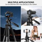Quick Release Plate, Tripod Mount Adapter, Camera Quick Release Mount Adapter with 1/4'' Screw for Camera Tripod, Monopod, Slider - Image 8