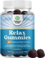 Pure Calm and Relaxing Magnesium Supplement - Magnesium for Stress Support & Rest Ease for Adults - High Absorption Mg Citrate Gummies with L Theanine & Ashwagandha for Muscle Cramps - 90 Count - Image 2
