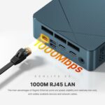 E2 Mini PC Ryzen 5 3550H(Max 3.7GHz) DDR4 Mini Computers, 16GB RAM 512GB NVMe SSD, Dual HDMI, 4 USB Ports, 1 RJ45 Ethernet Ports, Wi-Fi 5, BT5.0 - Image 8