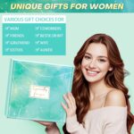 Happy Birthday Gifts for Women Self Care Gift, Relaxing Care Package Get Well Soon Spa Gift Basket with Luxury Blanket, Mothers Day, Brithday Gifts for Mom Her Friend Sister Wife - Image 4