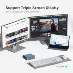 Mini PC E3, Intel Twin Lake N150 Mini Computers Full-Featured USB-C, 16GB DDR4 RAM, 512GB NVMe SSD, 4K Triple Display, 2.5G Gigabit Ethernet Desktop Computers for Office Business - Image 5