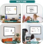 Double Sided Magnetic White Board，36"x24" Dry Erase Whiteboard for Wall with Black Aluminum Frame Presentation Board for School, Office and Home - Image 7