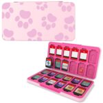 HEIYING Switch Game Card Case for Nintendo Switch 2 Accessories,Custom Pattern Memory Storage Holder with 24 Game Card Slots and 24 Micro SD Cards Slots - Image 2